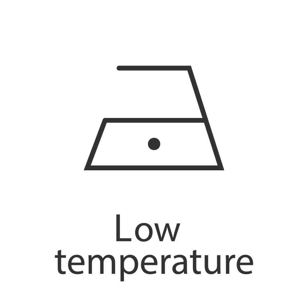 Stirare a bassa temperatura