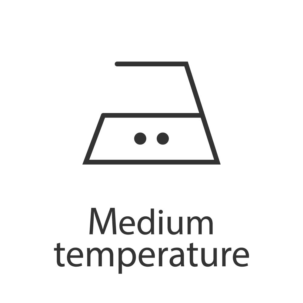 Stirare a media temperatura
